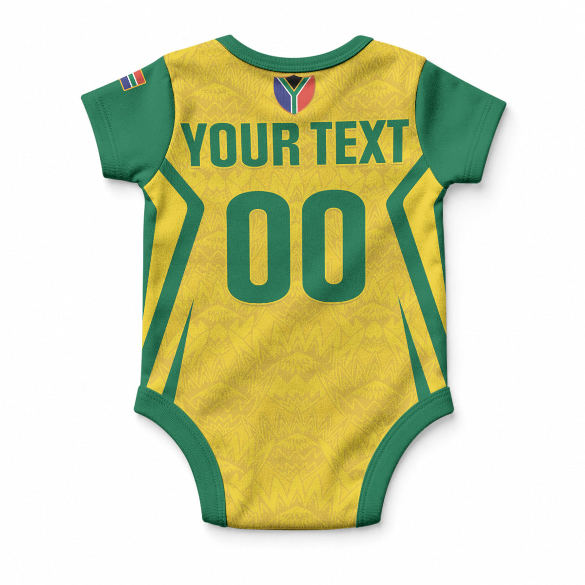 Custom South Africa 2026 Football Baby Onesie Banyana Banyana