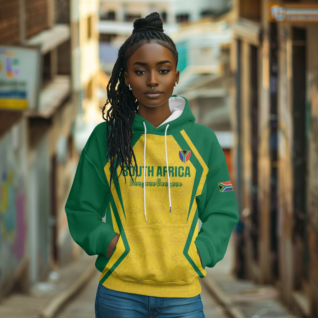 Custom South Africa 2026 Football Hoodie Banyana Banyana