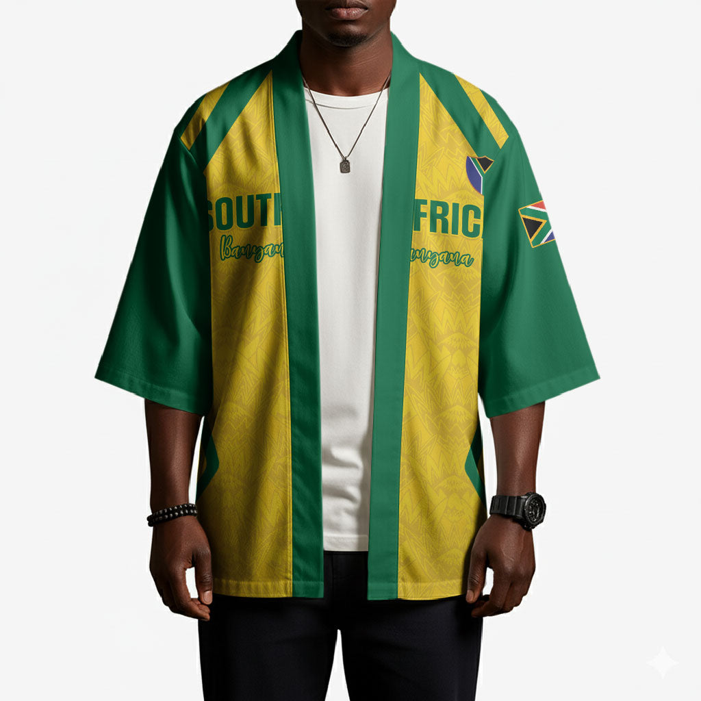 Custom South Africa 2026 Football Kimono Banyana Banyana