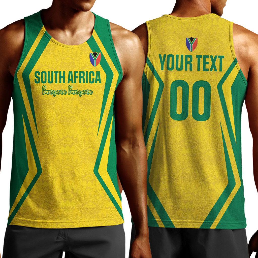 Custom South Africa 2026 Football Men Tank Top Banyana Banyana