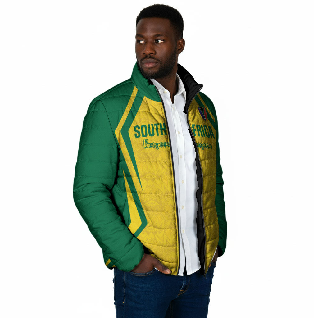 Custom South Africa 2026 Football Padded Jacket Banyana Banyana