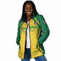 Custom South Africa 2026 Football Padded Jacket Banyana Banyana