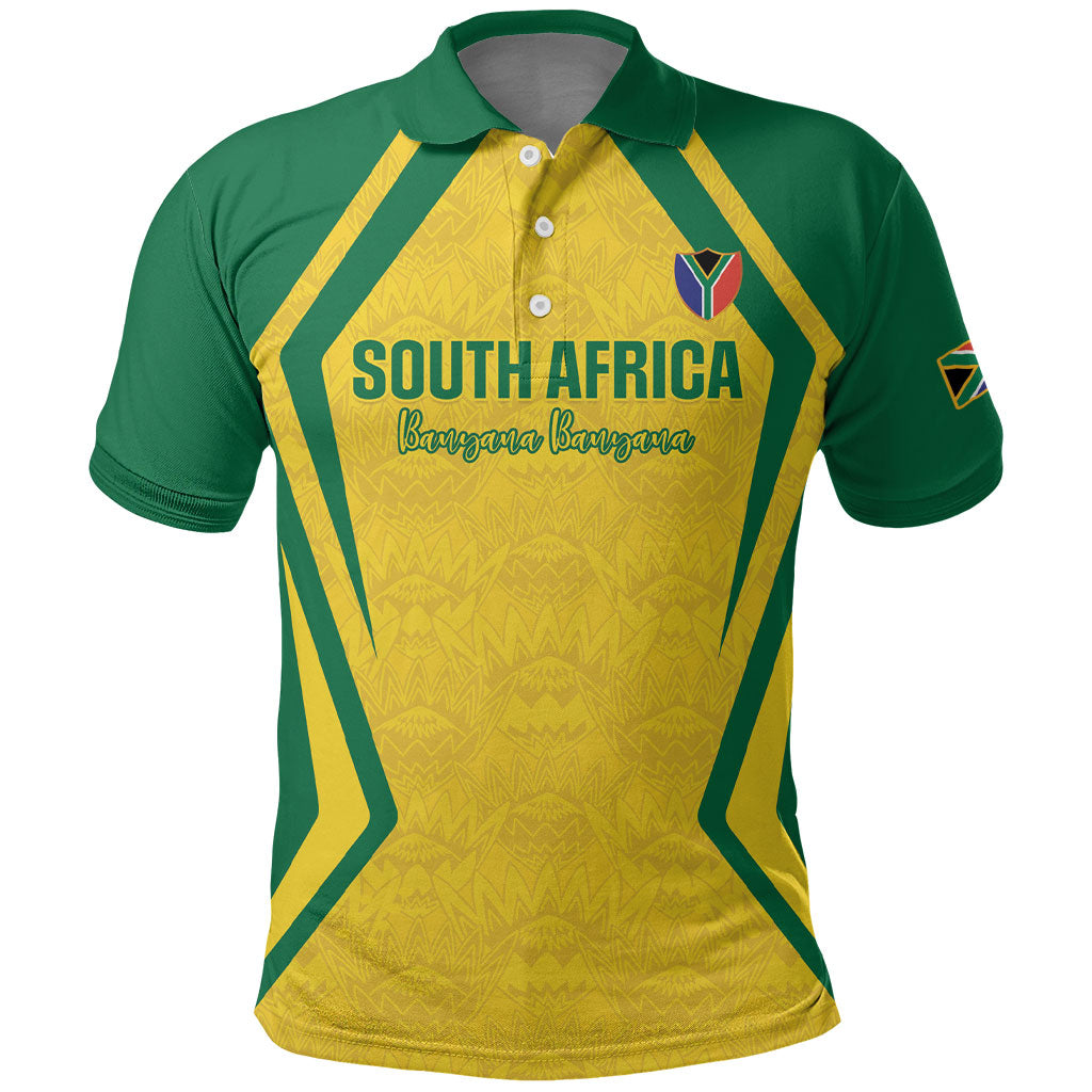 Custom South Africa 2026 Football Polo Shirt Banyana Banyana