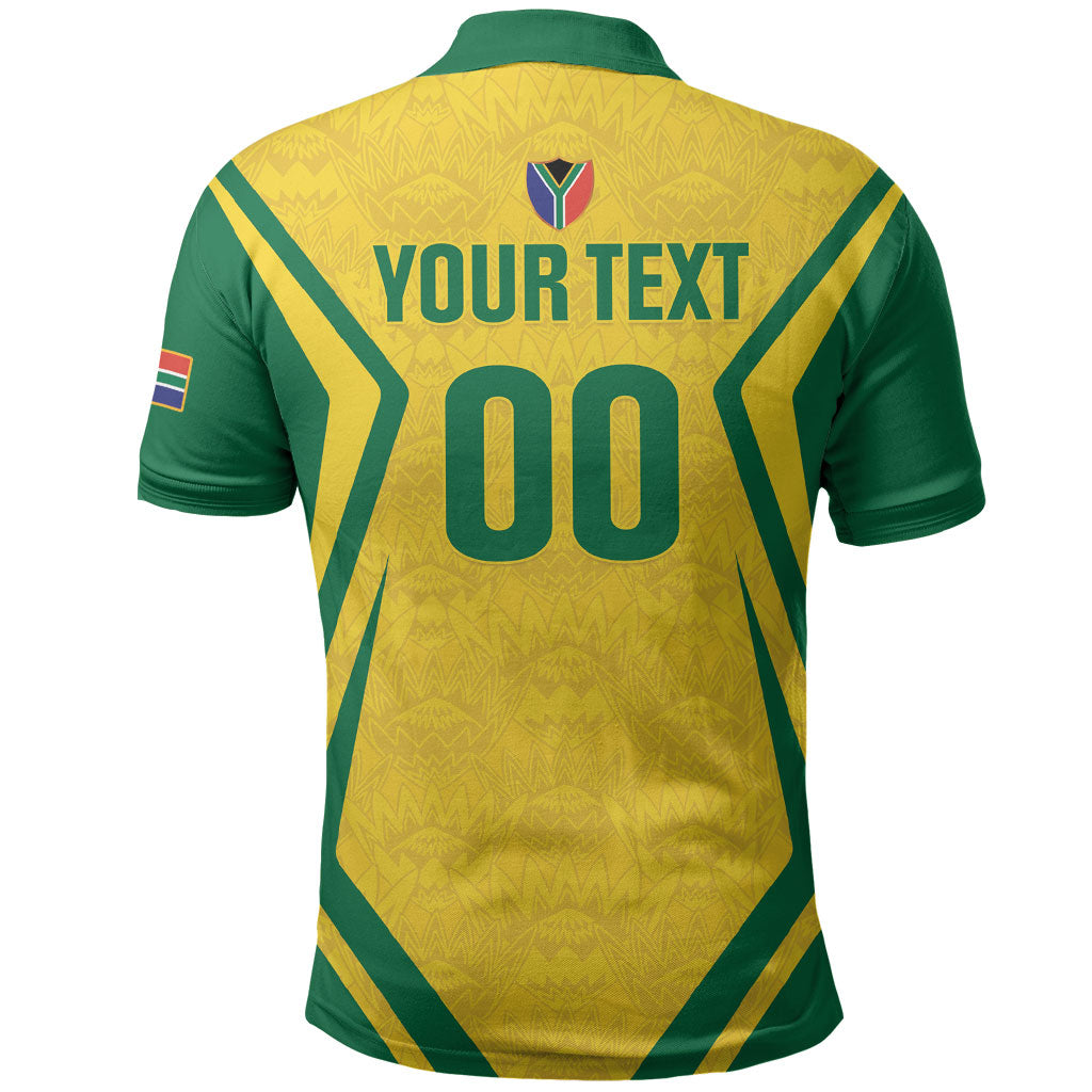 Custom South Africa 2026 Football Polo Shirt Banyana Banyana