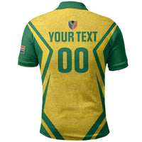 Custom South Africa 2026 Football Polo Shirt Banyana Banyana