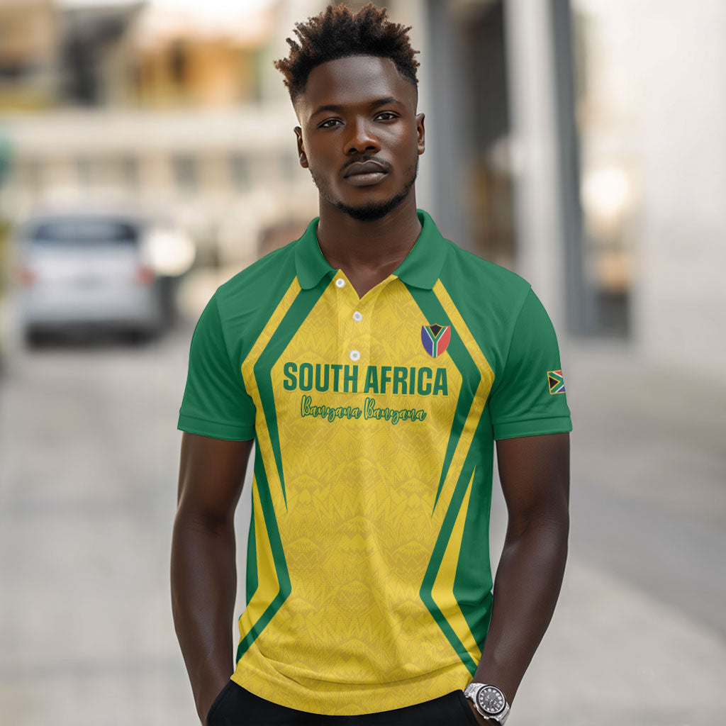 Custom South Africa 2026 Football Polo Shirt Banyana Banyana