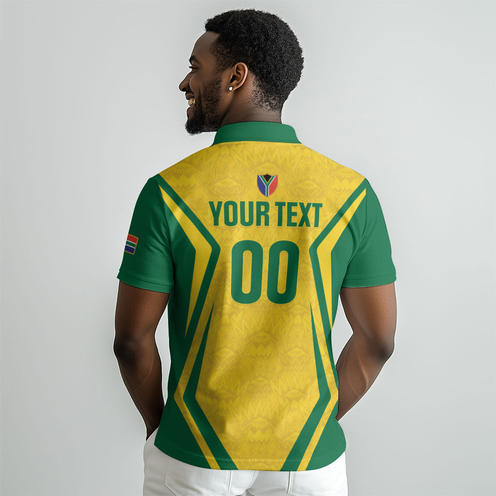 Custom South Africa 2026 Football Polo Shirt Banyana Banyana