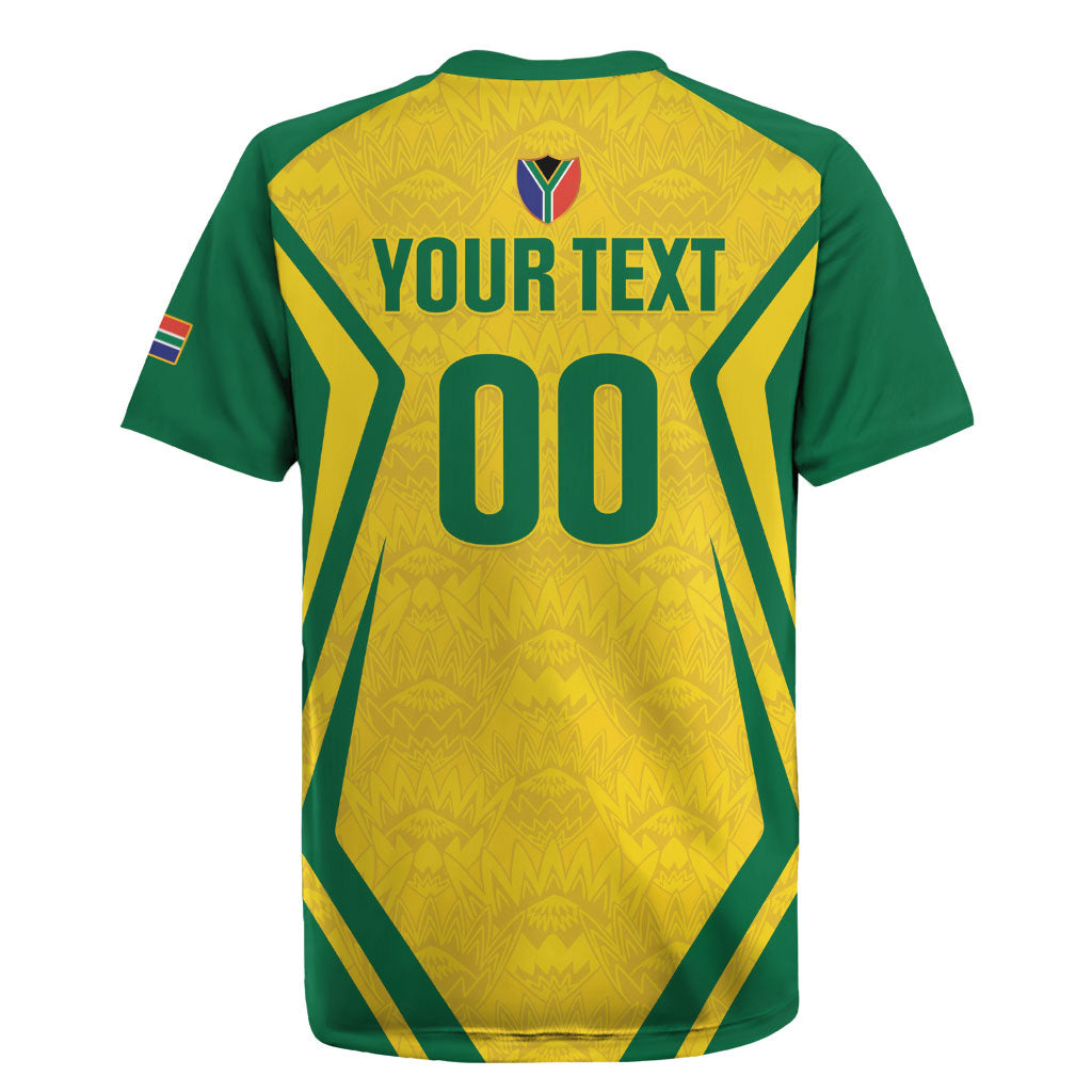 Custom South Africa 2026 Football Rugby Jersey Banyana Banyana