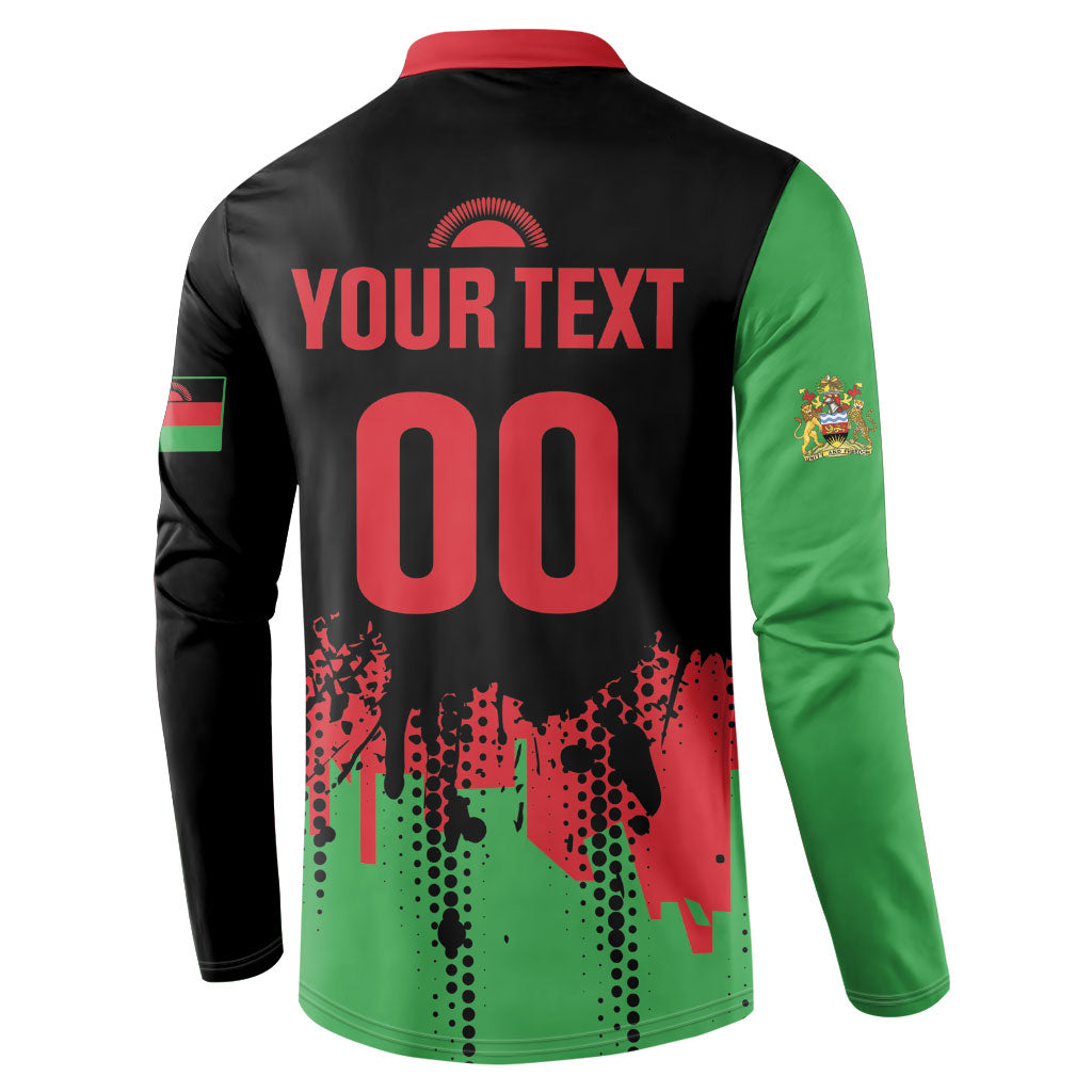 Custom Malawi 2026 Football Button Sweatshirt Go Scorchers Go Champions