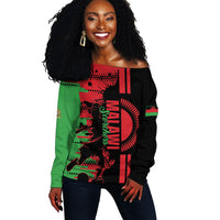 Custom Malawi 2026 Football Off Shoulder Sweater Go Scorchers Go Champions