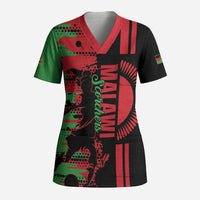 Custom Malawi 2026 Football Scrub Top Go Scorchers Go Champions