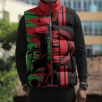 Custom Malawi 2026 Football Sleeveless Puffer Jacket Go Scorchers Go Champions