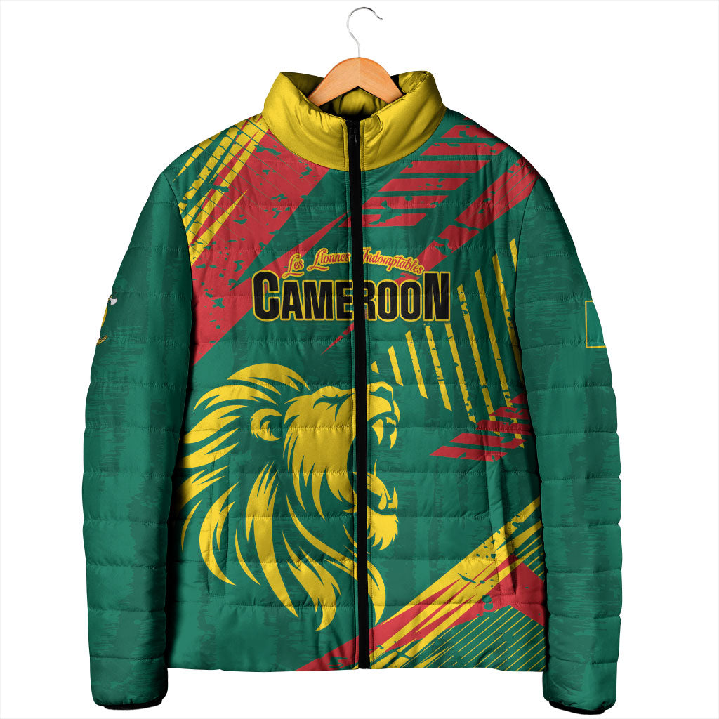 Custom Cameroon 2026 Football Padded Jacket Les Lionnes Indomptables