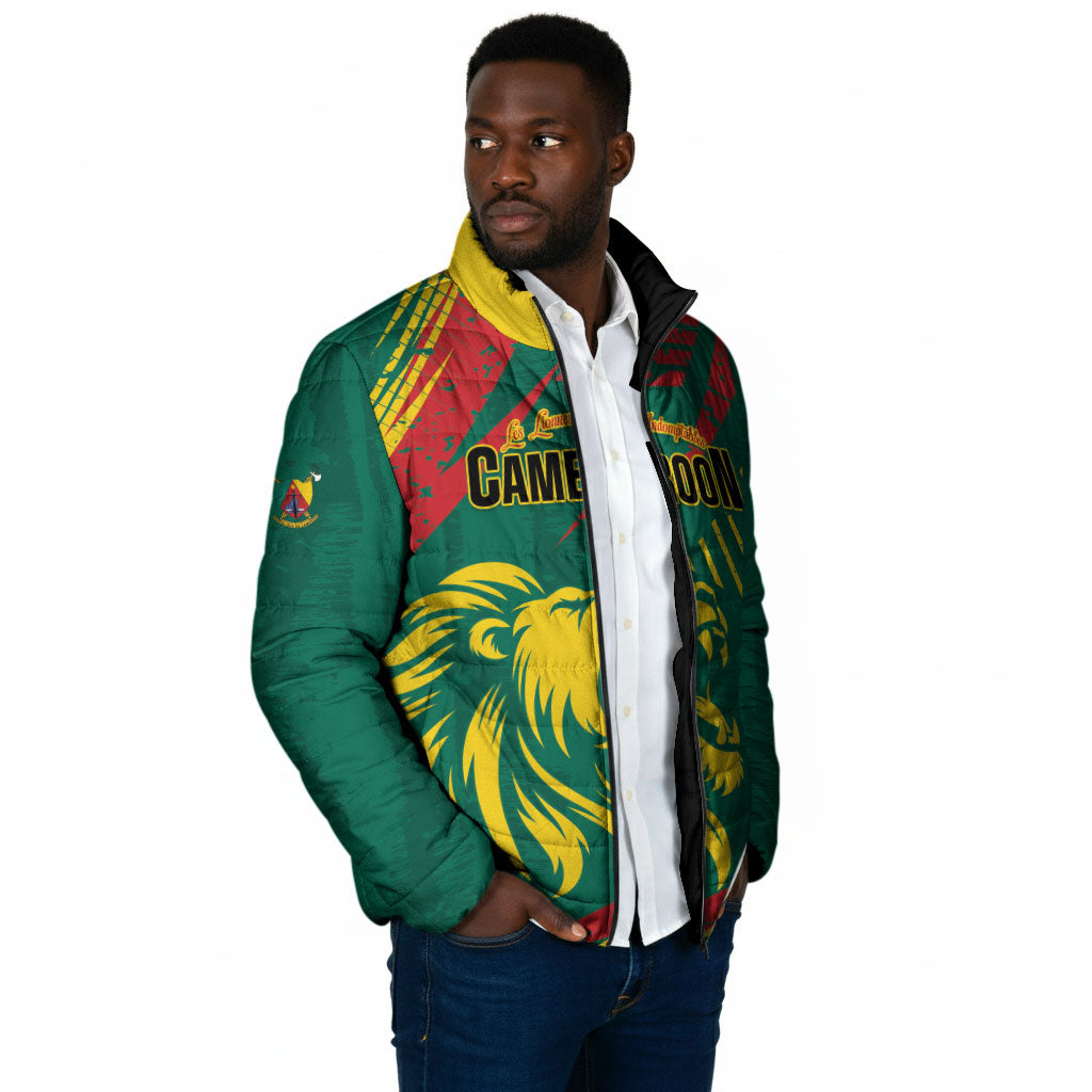 Custom Cameroon 2026 Football Padded Jacket Les Lionnes Indomptables