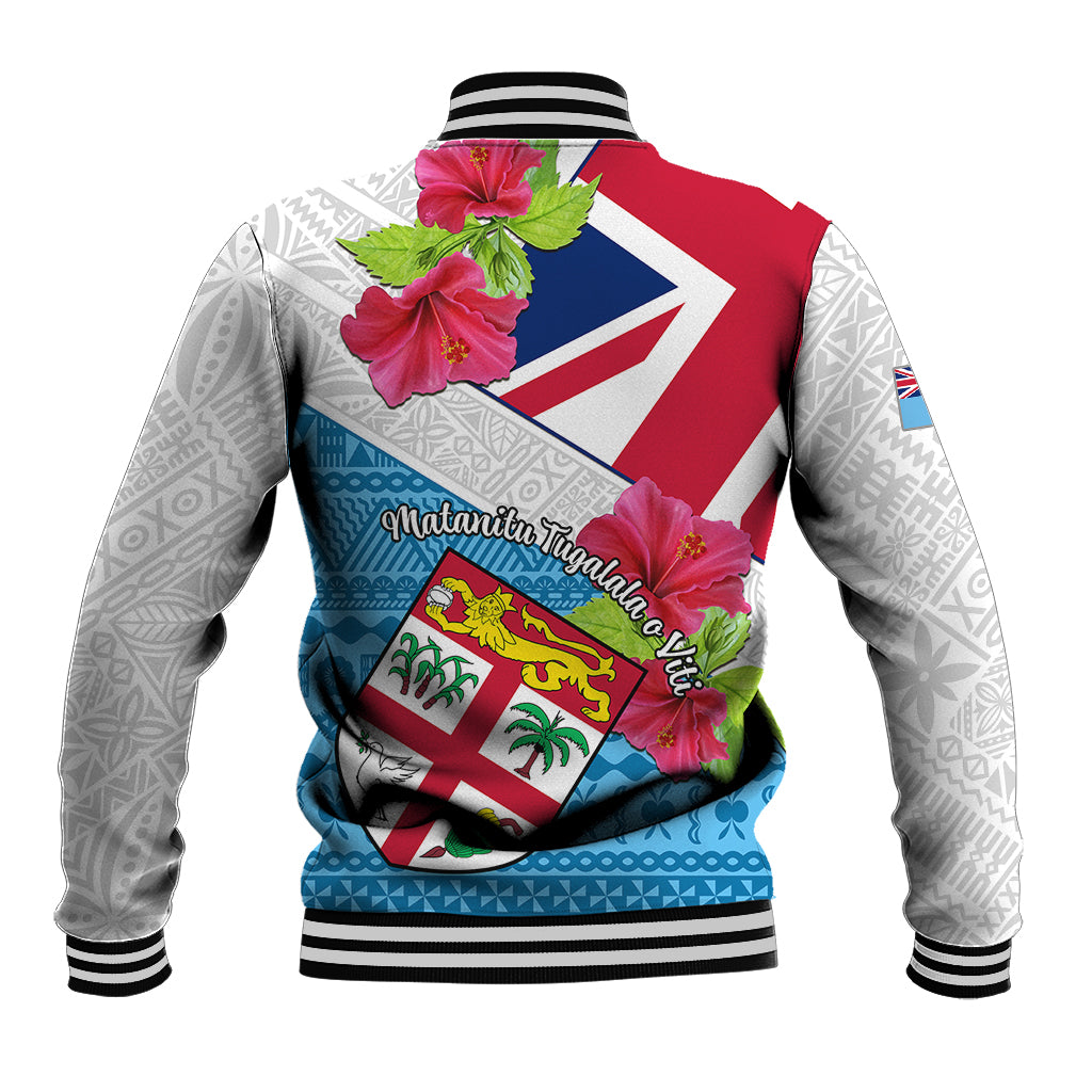 Fiji Day Baseball Jacket Fijian Hibiscus Special Version - Wonder Print Shop