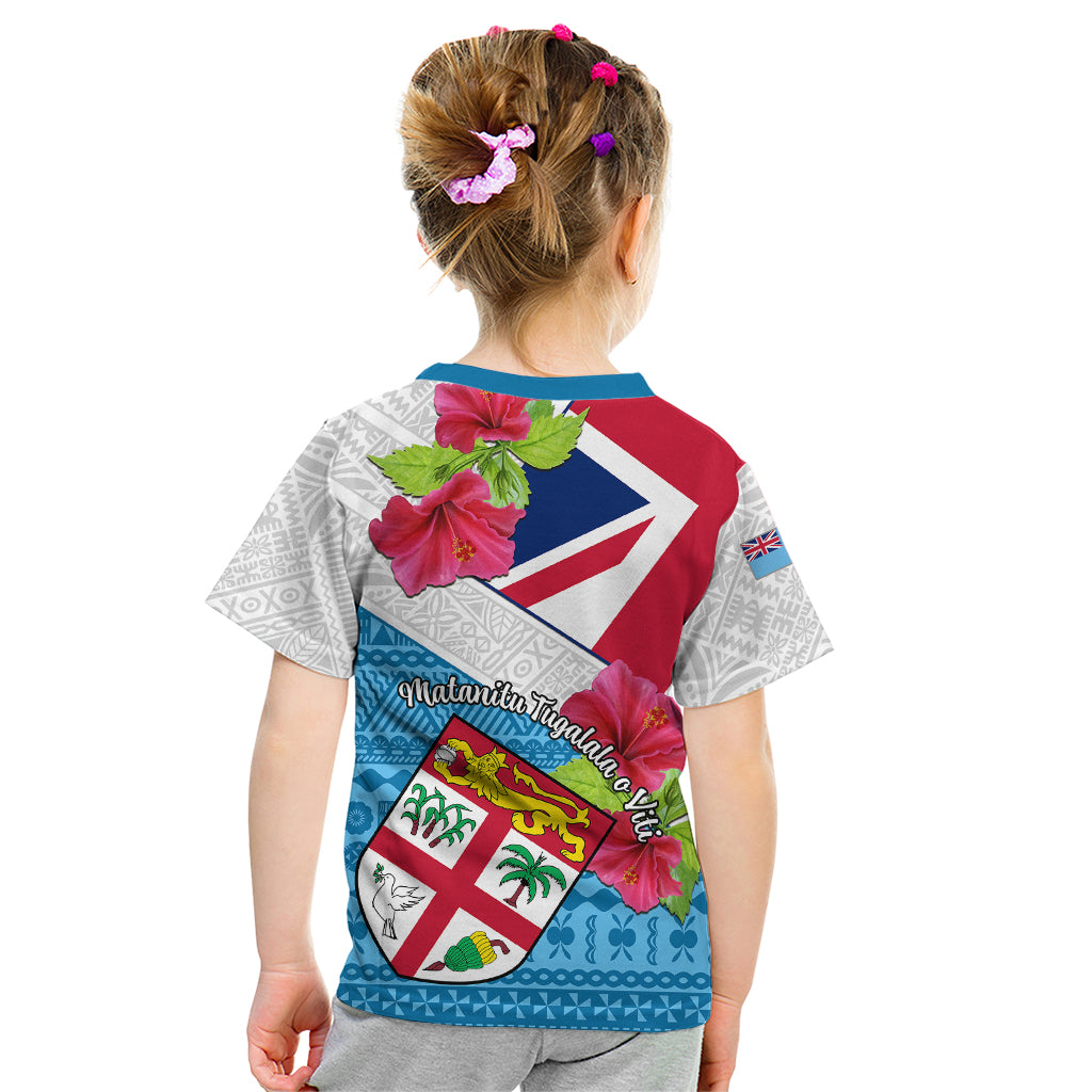 Fiji Day Kid T Shirt Fijian Hibiscus Special Version - Wonder Print Shop
