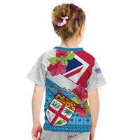 Fiji Day Kid T Shirt Fijian Hibiscus Special Version - Wonder Print Shop