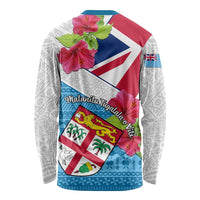 Fiji Day Long Sleeve Shirt Fijian Hibiscus Special Version LT01