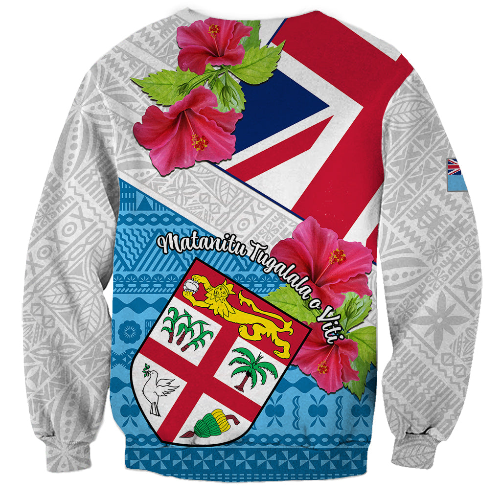 Fiji Day Sweatshirt Fijian Hibiscus Special Version - Wonder Print Shop