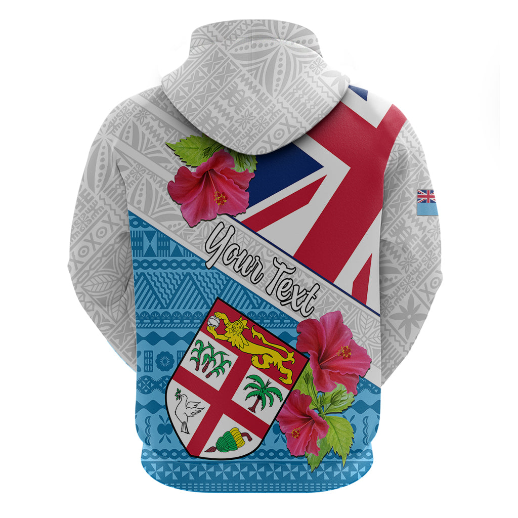 Personalised Fiji Day Hoodie Fijian Hibiscus Special Version - Wonder Print Shop