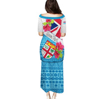 Personalised Fiji Day Puletasi Fijian Hibiscus Special Version - Wonder Print Shop