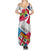 Personalised Fiji Day Summer Maxi Dress Fijian Hibiscus Special Version - Wonder Print Shop