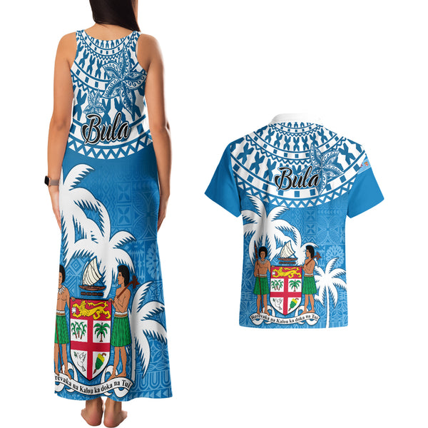 Fiji Combo Dress And Shirt Bula Tropical
