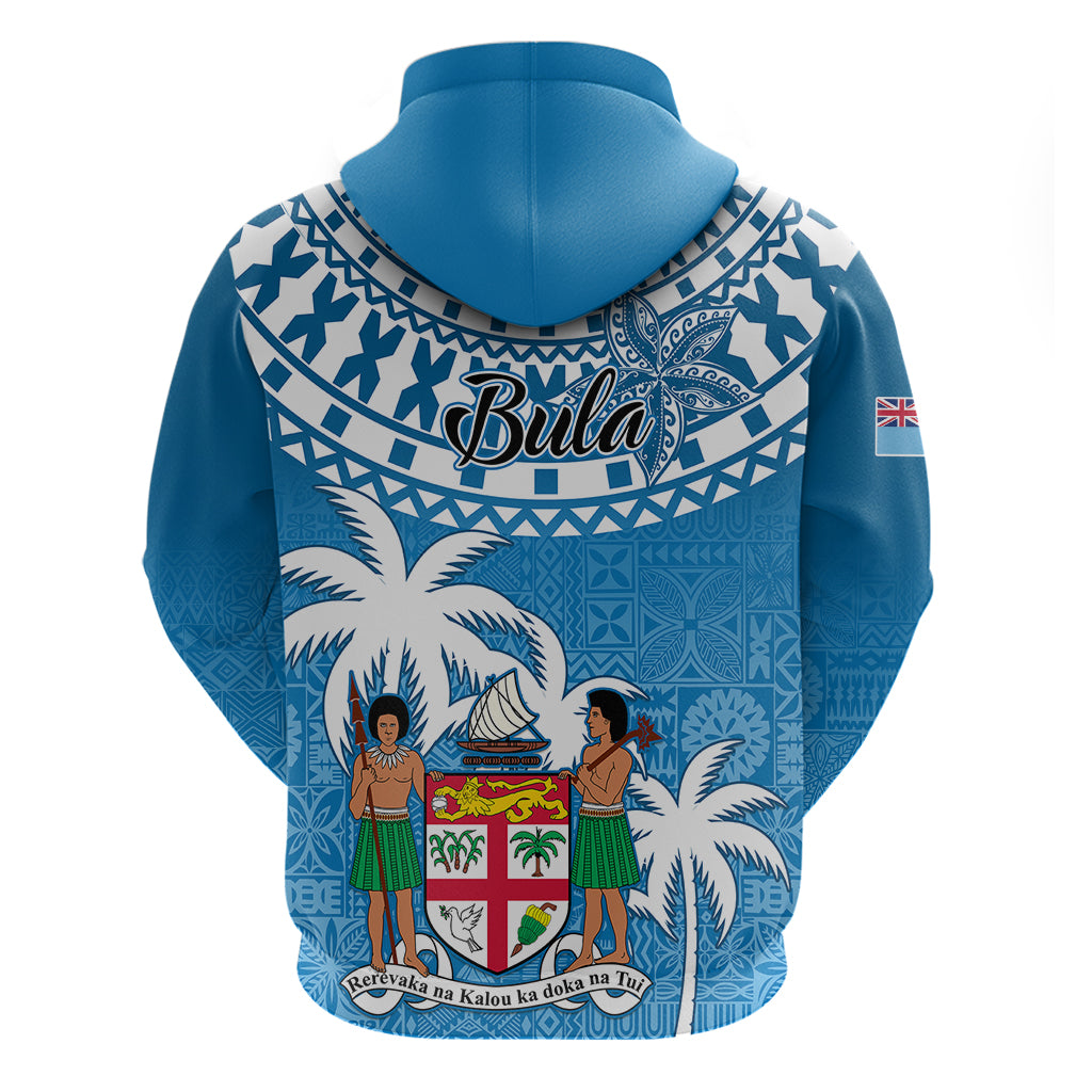 Fiji Hoodie Bula Fijian Tapa Pattern - Wonder Print Shop