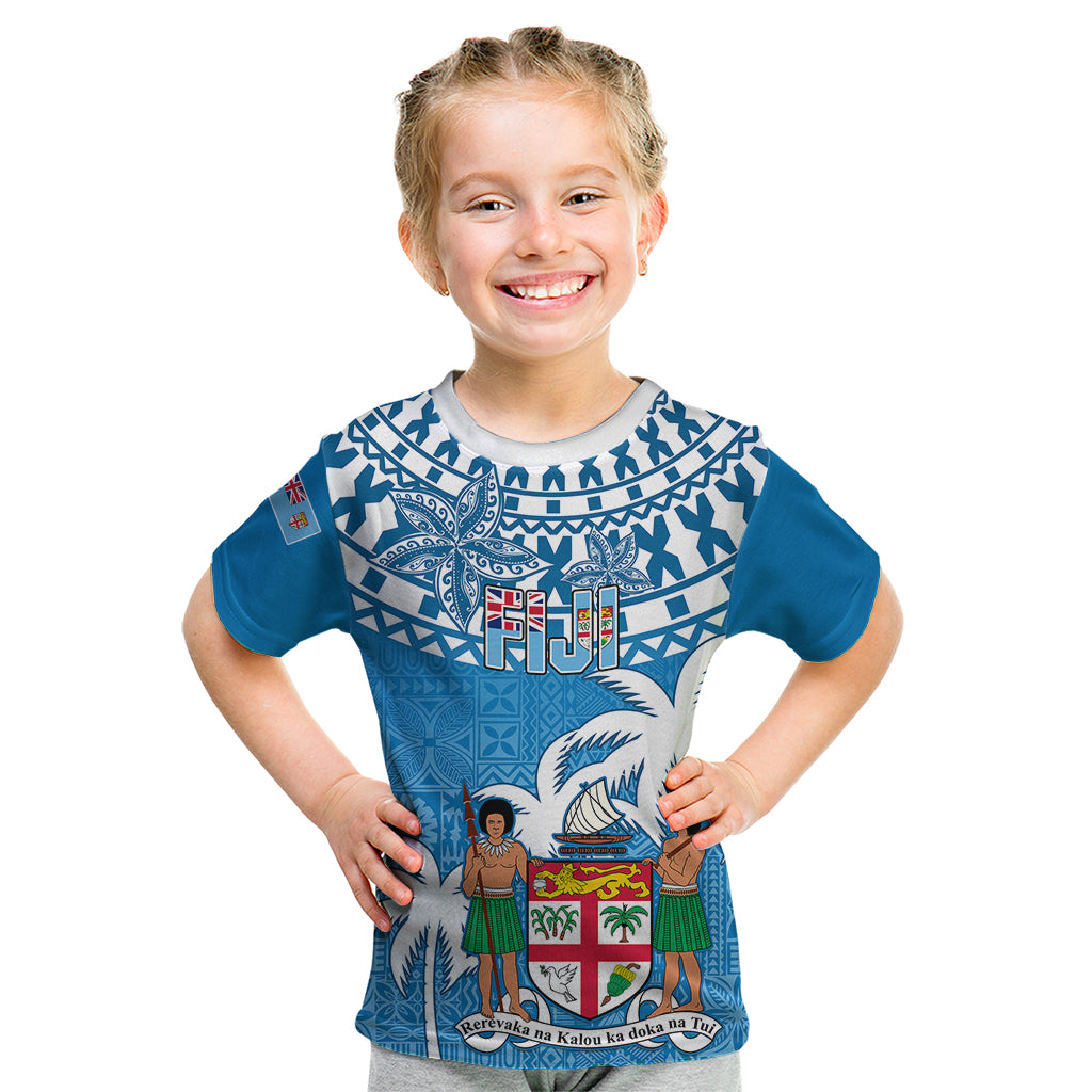 Fiji Kid T Shirt Bula Fijian Tapa Pattern - Wonder Print Shop