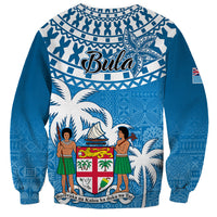 Fiji Sweatshirt Bula Fijian Tapa Pattern - Wonder Print Shop