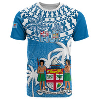 Fiji T Shirt Bula Fijian Tapa Pattern - Wonder Print Shop