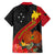 Papua New Guinea Kid Hawaiian Shirt Bird Of Paradise With Tropical Flower - Wonder Print Shop