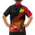 Papua New Guinea Kid Hawaiian Shirt Bird Of Paradise With Tropical Flower - Wonder Print Shop