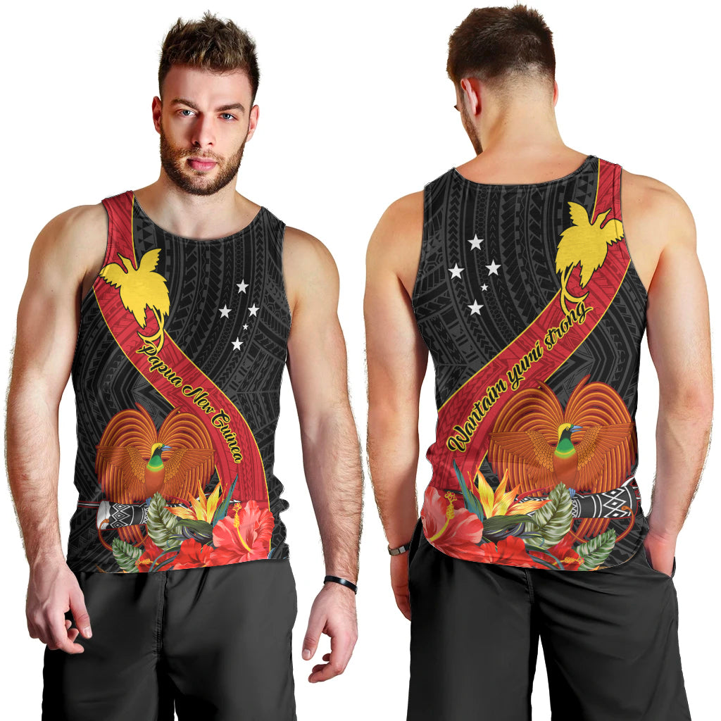 papua-new-guinea-men-tank-top-bird-of-paradise-with-tropical-flower
