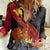 Papua New Guinea Women Casual Shirt Bird Of Paradise With Tropical Flower - Wonder Print Shop