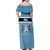 Botswana Family Matching Off Shoulder Maxi Dress and Hawaiian Shirt Tswana Pula African Pattern - Wonder Print Shop