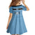 Botswana Kid Short Sleeve Dress Tswana Pula African Pattern - Wonder Print Shop