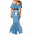 Botswana Mermaid Dress Tswana Pula African Pattern - Wonder Print Shop