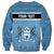 Personalised Botswana Sweatshirt Tswana Pula African Pattern - Wonder Print Shop