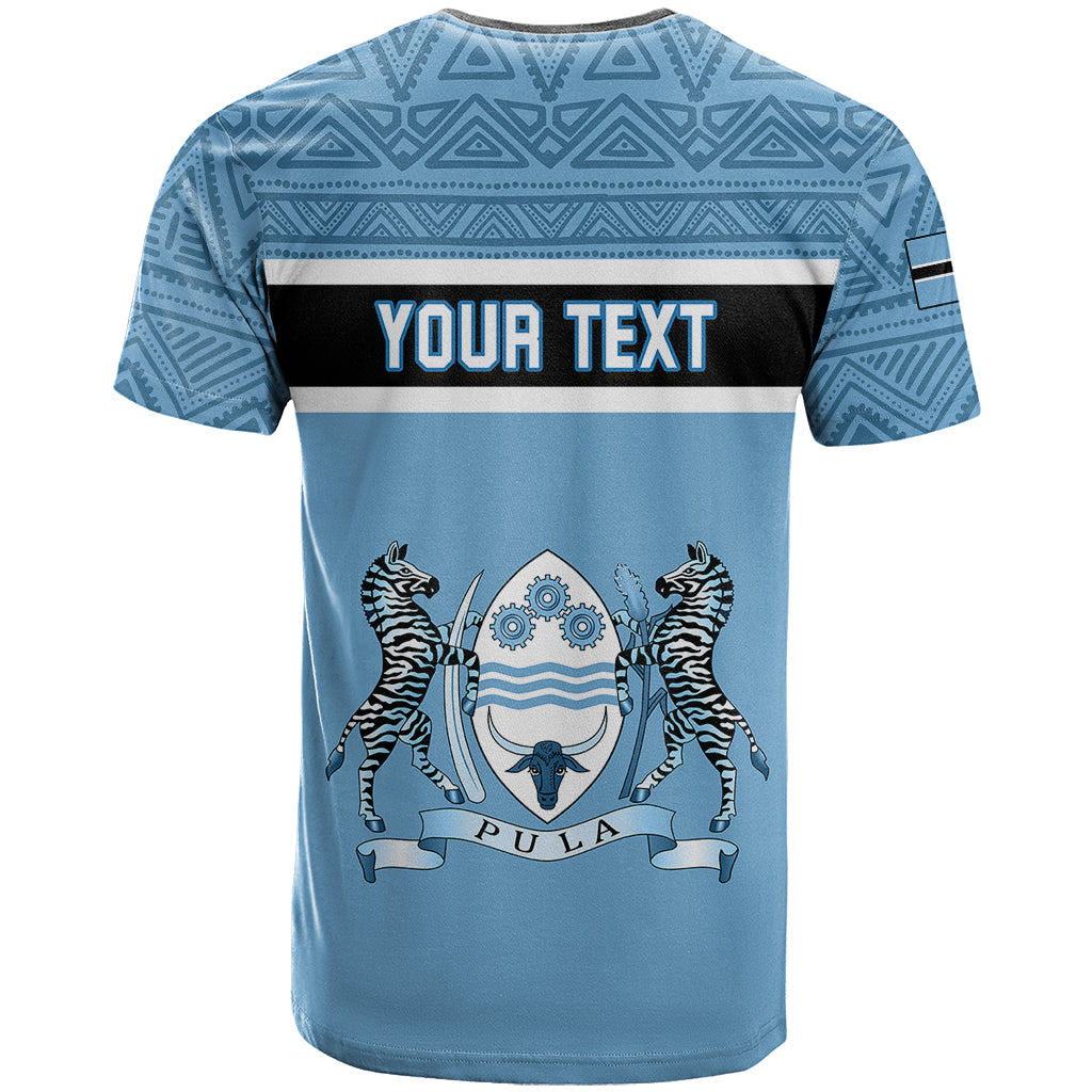 Personalised Botswana T Shirt Tswana Pula African Pattern - Wonder Print Shop