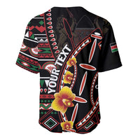 Personalized Kenya Baseball Jersey Jamhuri ya Kenya Shield - Wonder Print Shop