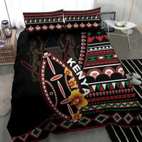 Kenya Bedding Set Jamhuri ya Kenya Shield - Wonder Print Shop