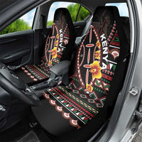 Kenya Car Seat Cover Jamhuri ya Kenya Shield - Wonder Print Shop