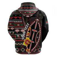 Personalized Kenya Hoodie Jamhuri ya Kenya Shield - Wonder Print Shop