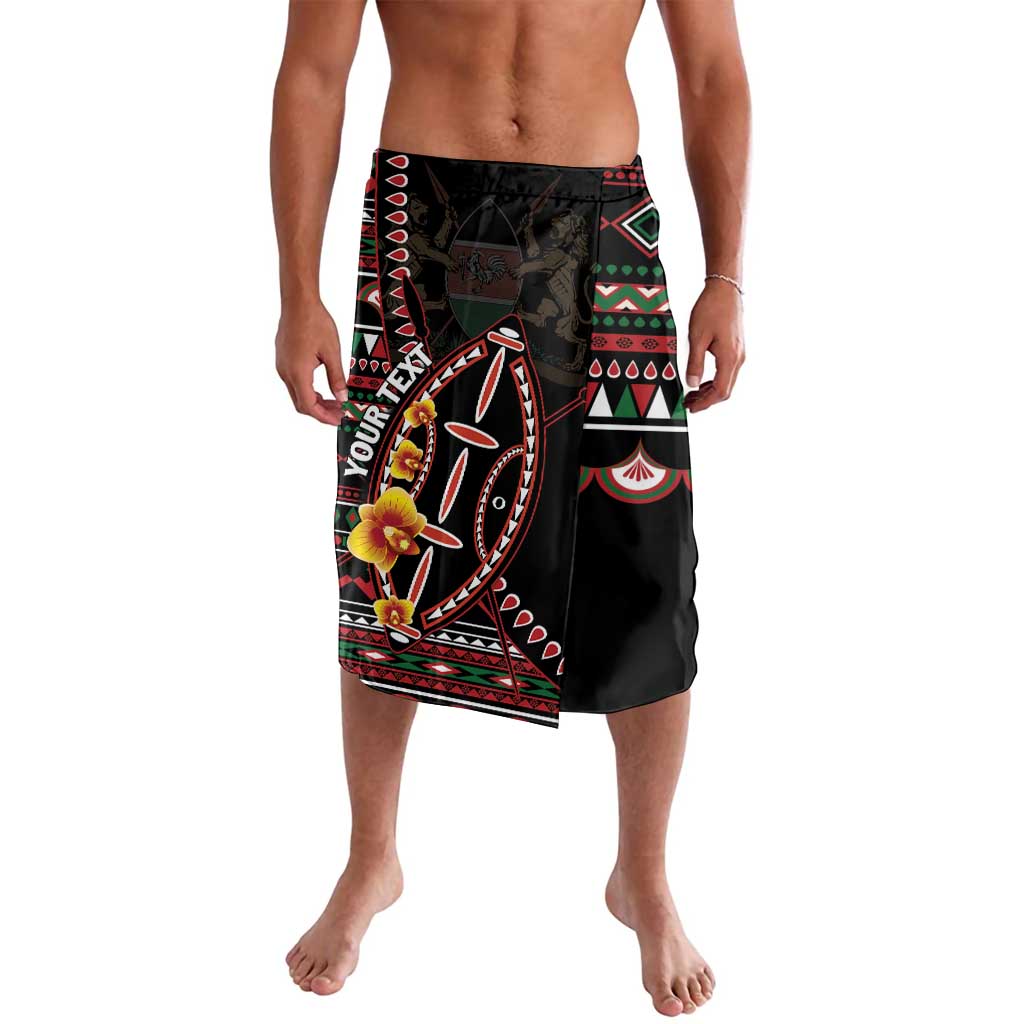 Personalized Kenya Lavalava Jamhuri ya Kenya Shield - Wonder Print Shop