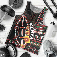 Personalized Kenya Men Tank Top Jamhuri ya Kenya Shield - Wonder Print Shop