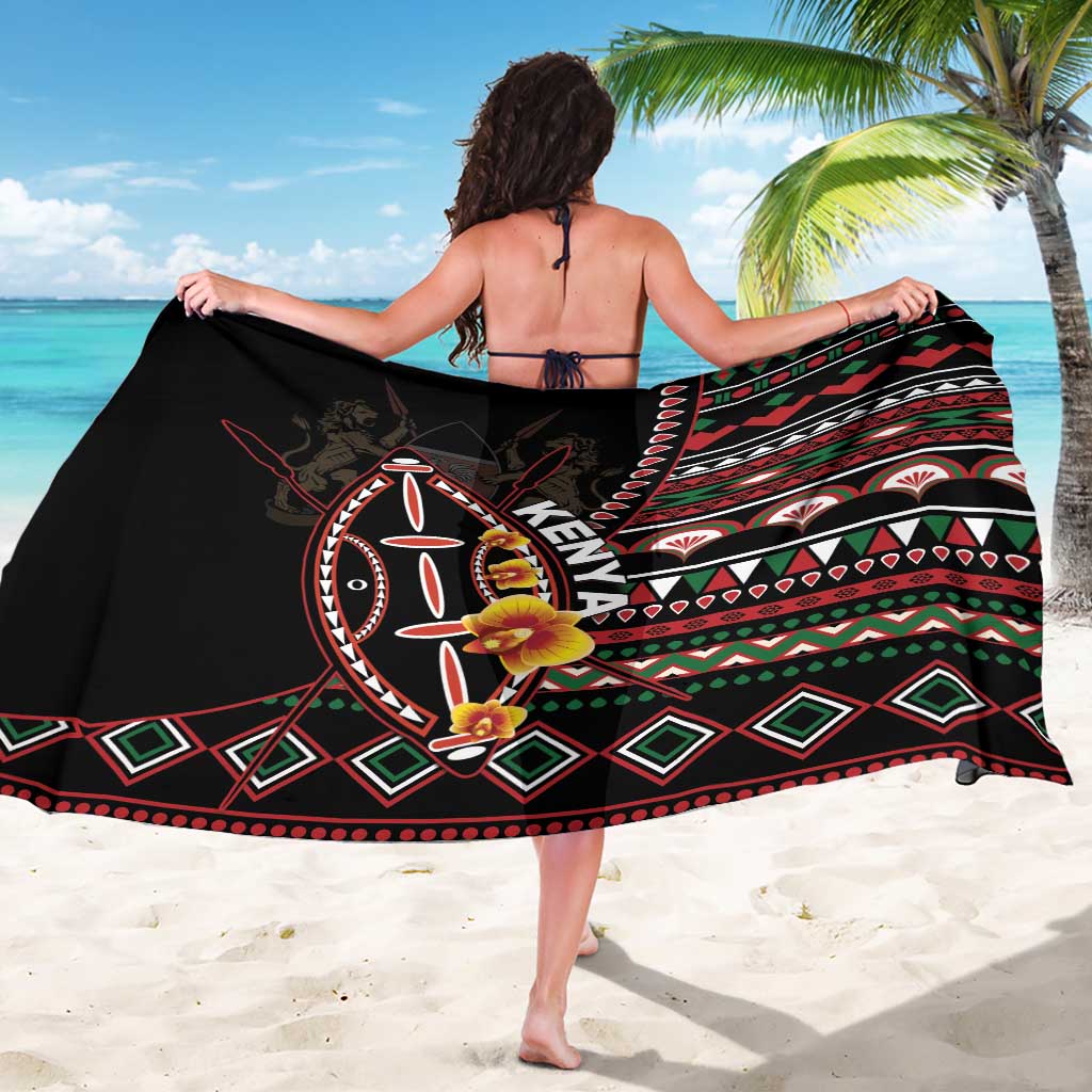 Kenya Sarong Jamhuri ya Kenya Shield - Wonder Print Shop