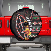 Kenya Spare Tire Cover Jamhuri ya Kenya Shield - Wonder Print Shop