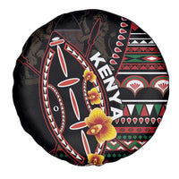 Kenya Spare Tire Cover Jamhuri ya Kenya Shield - Wonder Print Shop