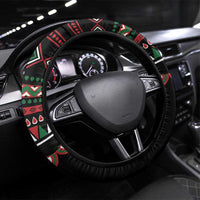 Kenya Steering Wheel Cover Jamhuri ya Kenya Shield - Wonder Print Shop